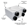 VMC PENTA HR 200 EVO Double Flux AXELAIR