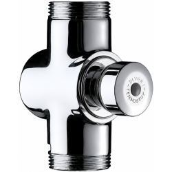 Robinet temporisé 1"1/4 pour WC TEMPOCHASSE à bouton poussoir Delabie