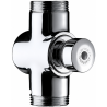 Robinet temporisé 1"1/4 pour WC TEMPOCHASSE à bouton poussoir Delabie