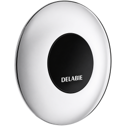 Robinet de chasse automatique WC Tempomatic Delabie en traversée de cloison