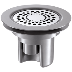 Siphon de sol pour sol souple ou vinyle Ø 114 Delabie
