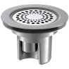 Siphon de sol pour sol souple ou vinyle Ø 114 Delabie