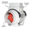 Extracteur LINEO 155 / 200 m3/h centrifuge en conduit pour application résidentielle ou tertiaire AXELAIR