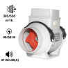 Extracteur LINEO 385 / 550 m3/h centrifuge en conduit pour application résidentielle ou tertiaire AXELAIR