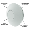 Extracteur d'air Smart 85 m3/H Panol