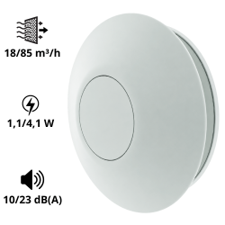 Extracteur d'air Smart 85 m3/H Panol Extracteur d'air Smart 85 m3/H Panol