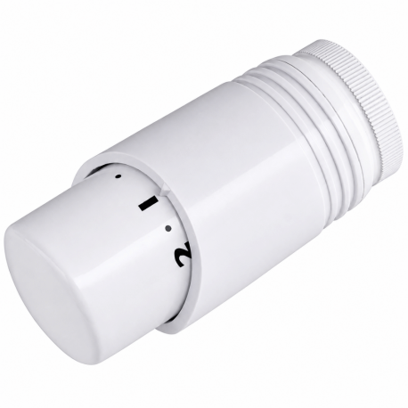 Tête thermostatique design blanche M30x1,5 Fluidheat