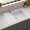 Évier 1 cuve + égouttoir 80 cm Maris MRG 611-XLC Franke