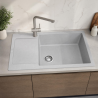 Évier 1 cuve + égouttoir 80 cm Maris MRG 611-XLC Franke