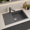 Évier 1 cuve + égouttoir 80 cm Maris MRG 611-XLC Franke