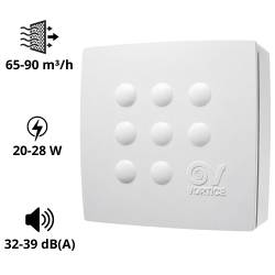 Extracteur QUADRO 65 / 90 m3/h Centrifuge à fort débit AXELAIR Extracteur QUADRO 65 / 90 m3/h Centrifuge à fort débit AXELAIR