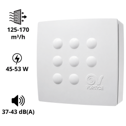 Extracteur QUADRO 125 / 170 m3/h Centrifuge à fort débit AXELAIR Extracteur QUADRO 125 / 170 m3/h Centrifuge à fort débit AXELAIR