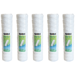 Lot de 5 cartouches coton 5 microns 10" Fluidheat
