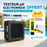 Pompe à chaleur piscine 6 kW full inverter Mini 6 Fluidheat