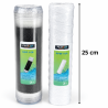 Ensemble cartouche coton 5 microns + charbon actif 10" Fluidheat