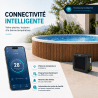 Pack Pompe à chaleur piscine 6 kW full inverter Mini 6 Fluidheat+By pass+3 mètres tuyau+Chlore 5 fonctions Bayrol+Diffuseur