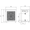 Pack Pompe à chaleur piscine 6 kW full inverter Mini 6 Fluidheat+By pass+3 mètres tuyau+Chlore 5 fonctions Bayrol+Diffuseur
