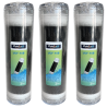 Filtre à eau Triplex 3/4 équipé avec cartouche + 2 cartouches coton + 2 cartouches charbon