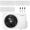 Climatisation 5000 réversible Tri-split BOSCH - 1 Unité Extérieure + 3 Unités Intérieures de 2.6 kW