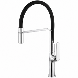 Mitigeur évier flexible déclipsable Tubig noir Thewa Mitigeur évier flexible déclipsable Tubig noir Thewa