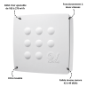 Extracteur QUADRO 60 / 85 m3/h Centrifuge à fort débit AXELAIR