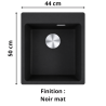 Évier 1 bac 45 cm Maris 610-39 Franke