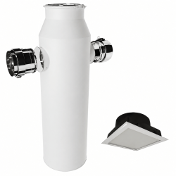 Pack échangeur pour poêle à bois Inox Galva Réseau de distribution diamètre 125 Poujoulat Pack échangeur pour poêle à bois Inox Galva Réseau de distribution diamètre 125 Poujoulat
