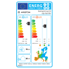 Climatisation Bi-split 1 unité extérieure DUAL 50 + 2 unités intérieures Alys Net 25 Ariston