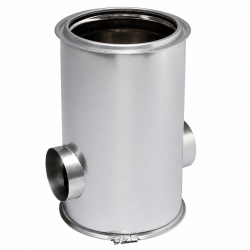 Conduit Inox-Galva pack échangeur diamétre 160 Poujoulat Conduit Inox-Galva pack échangeur diamétre 160 Poujoulat