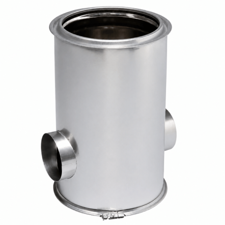 Conduit Inox-Galva pack échangeur diamétre 160 Poujoulat