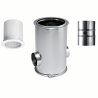 Conduit Inox-Galva pack échangeur diamétre 160 Poujoulat