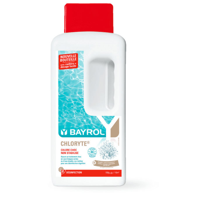 Chlore choc non stabilisé Chloryte 3,3 kg BAYROL