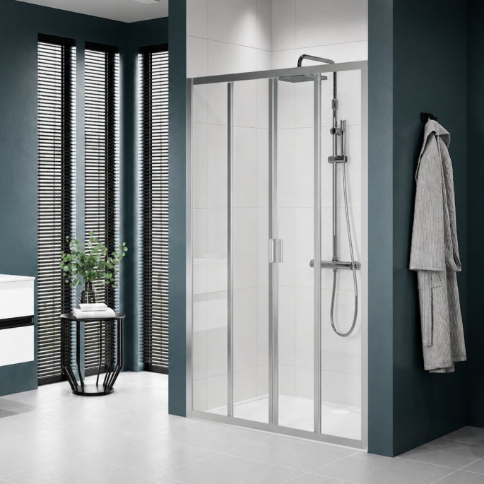 Porte de douche à 4 panneaux Lunes 2.0 2A Novellini