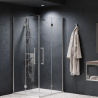 Porte de douche accès d'angle Young 2.0 2GS Novellini