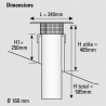 Système de ventilation Ventélia universelle tuile Poujoulat