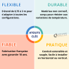 Kitalu spécial ventilation 1,5m (de 0,45 à 1,5m) Poujoulat 