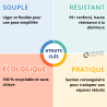 Conduits PE+ souples nus Axelair