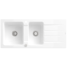 Évier 2 bacs + égouttoir 120 cm Architectura 80 Villeroy & Boch