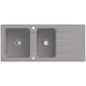 Évier 2 bacs + égouttoir 120 cm Architectura 80 Villeroy & Boch