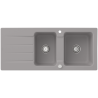 Évier 2 bacs + égouttoir 120 cm Architectura 80 Villeroy & Boch