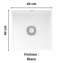 Évier sous plan 1 bac 45 cm Subway 50 SU Villeroy & Boch
