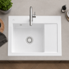 Évier de cuisine 1 bac + égouttoir 65 cm Subway 45 Compact Villeroy & Boch