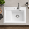 Évier de cuisine 1 bac + égouttoir 65 cm Subway 45 Compact Villeroy & Boch