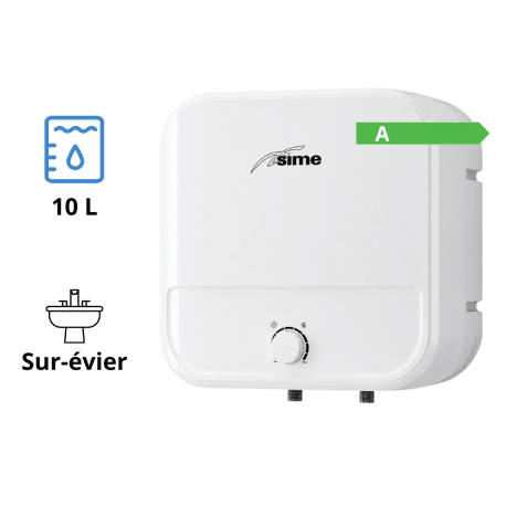 Chauffe eau électrique sur évier 10 litres Lago XS Sime