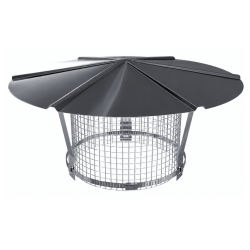 Chapeau chinois inox réglable anti-oiseau Poujoulat