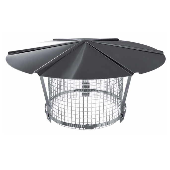 Chapeau chinois inox réglable anti-oiseau Poujoulat