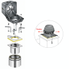 Aspire fumées ASPIROFAN RS Poujoulat 