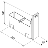 Poubelle Cube 10 bac de 4.5 L Franke