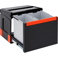 Poubelle Cube 50 2 bacs 14 / 18 L Franke Poubelle Cube 50 2 bacs 14 / 18 L Franke