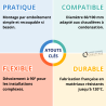 Coude 90° Diamètre 60/100 pour chaudière à Condensation